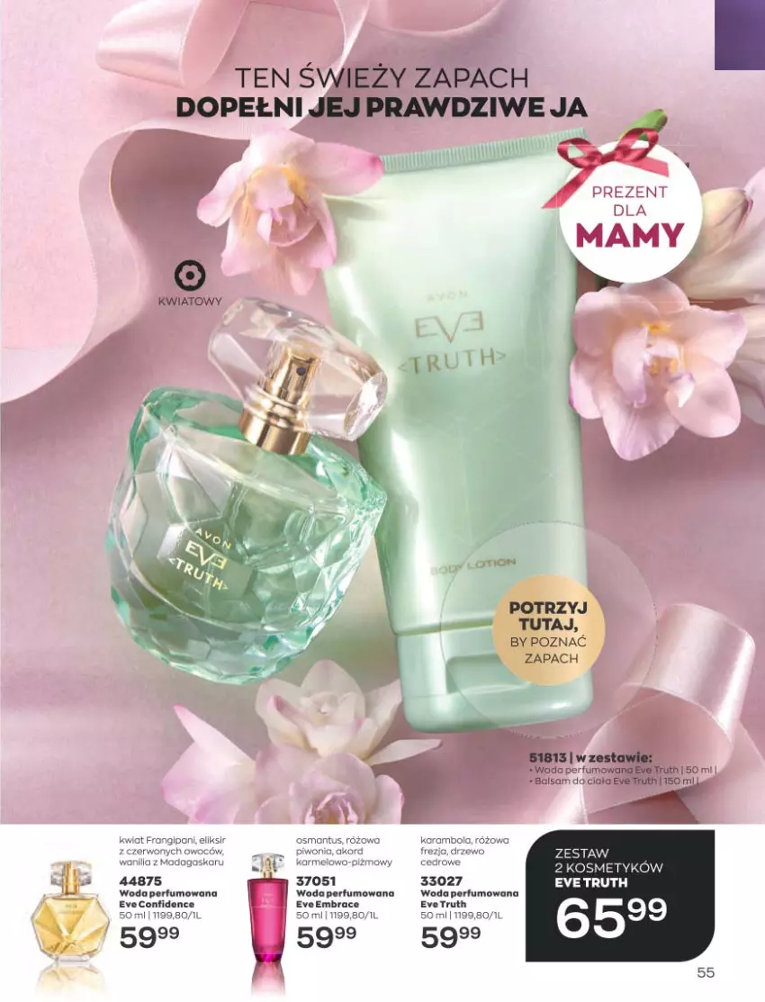 Gazetka promocyjna Avon - Katalog Avon 5/2023 kampania maj - ważna 01.05 do 31.05.2023 - strona 55 - produkty: Moda, Perfum, Piwo, Woda