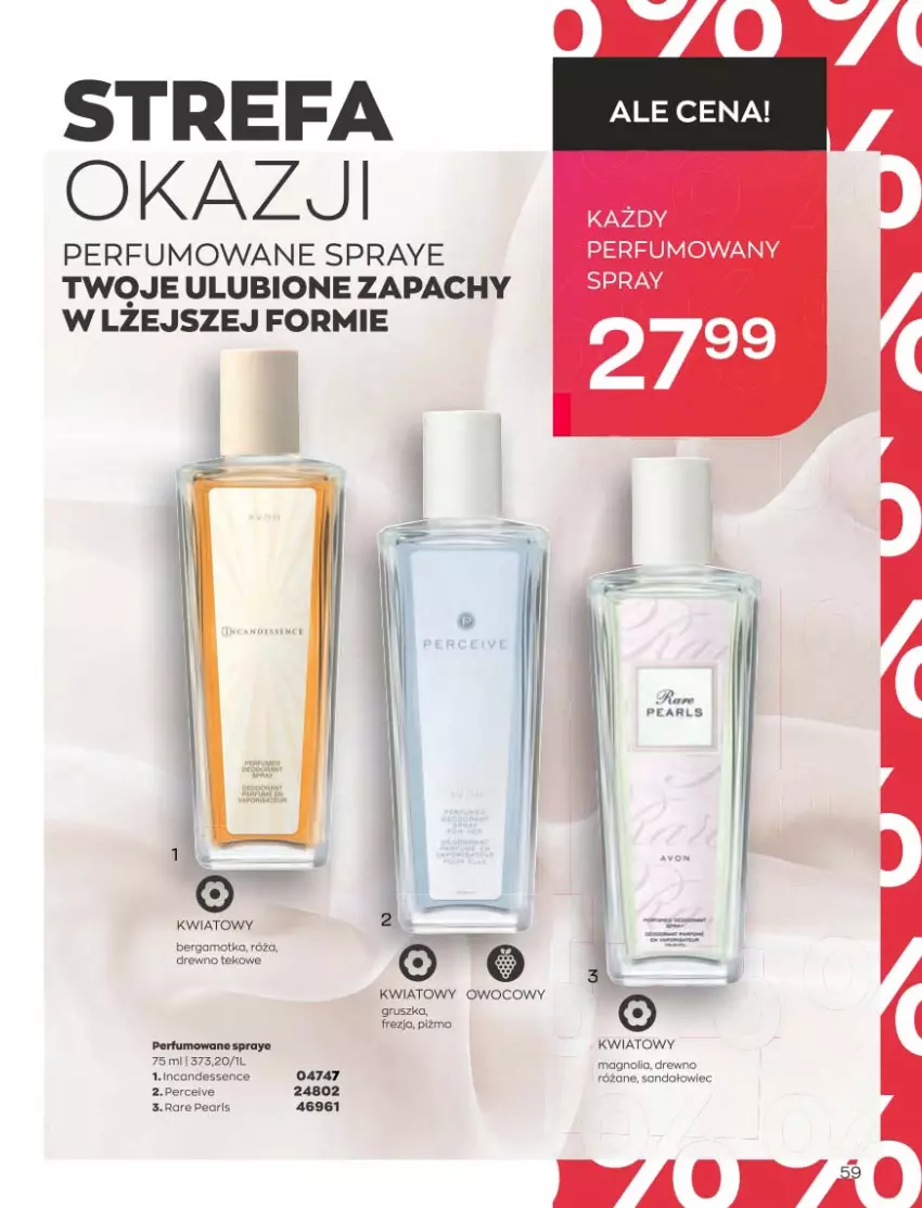 Gazetka promocyjna Avon - Katalog Avon 5/2023 kampania maj - ważna 01.05 do 31.05.2023 - strona 59 - produkty: Fa, Perfum