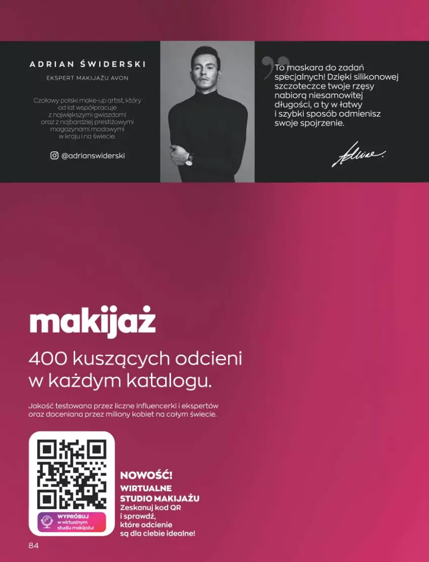 Gazetka promocyjna Avon - Katalog Avon 5/2023 kampania maj - ważna 01.05 do 31.05.2023 - strona 84 - produkty: Lion, Makijaż