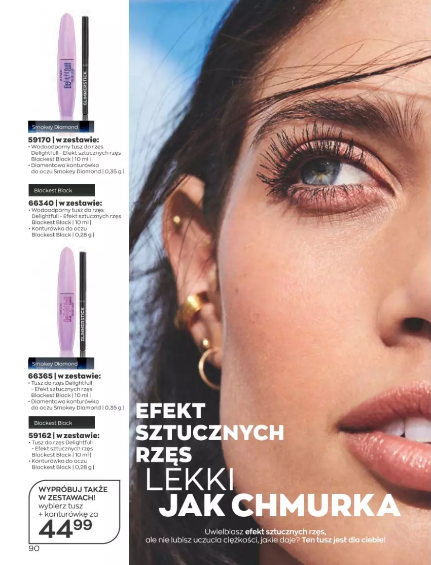 Gazetka promocyjna Avon - Katalog Avon 5/2023 kampania maj - ważna 01.05 do 31.05.2023 - strona 90 - produkty: Konturówka do oczu, Lack, Por, Tusz