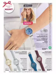 Gazetka promocyjna Avon - Katalog Avon 5/2023 kampania maj - Gazetka - ważna od 31.05 do 31.05.2023 - strona 128 - produkty: Zegarek, Top, Por, Cynk, Pasek, Zegar, Bateria