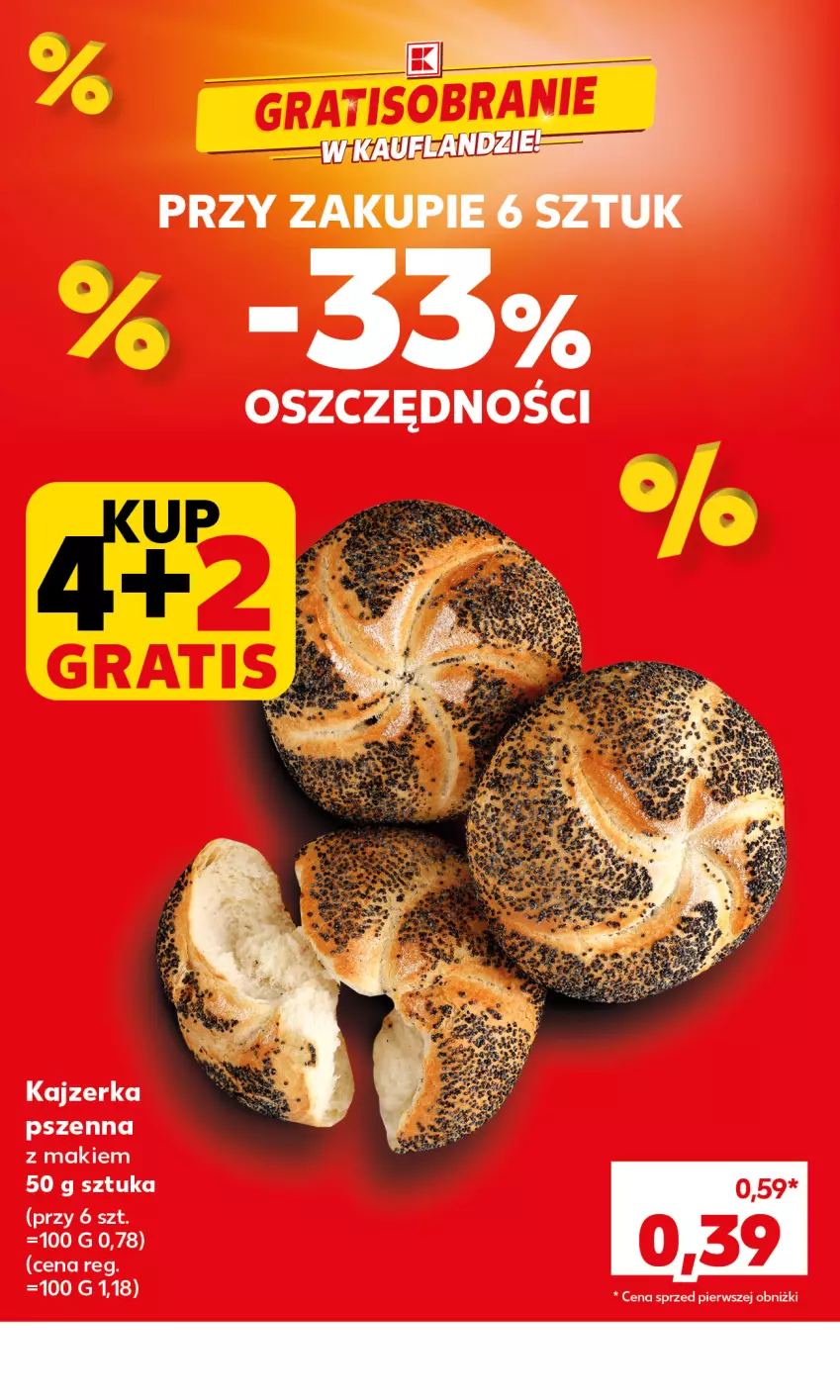 Gazetka promocyjna Kaufland - Mocny Start - ważna 13.11 do 15.11.2023 - strona 10 - produkty: Kajzerka, Kajzerka pszenna