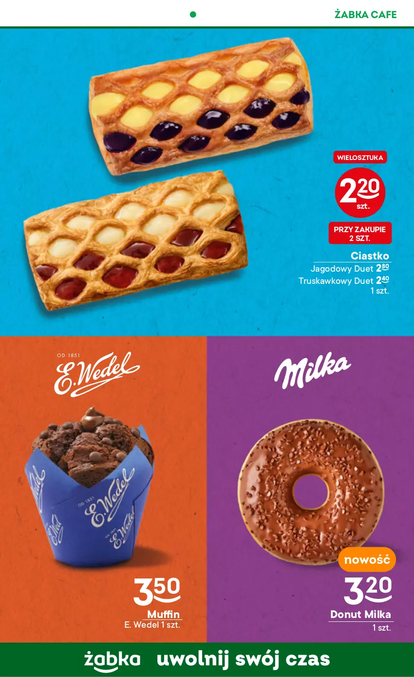 Gazetka promocyjna Żabka - ważna 18.01 do 24.01.2023 - strona 5 - produkty: Donut, E. Wedel, Milka