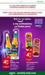 Gazetka promocyjna Żabka - Gazetka - ważna od 24.01 do 24.01.2023 - strona 15 - produkty: Piwa, Piwo, Piec, Gin, Gra, Desperados, Captain Jack
