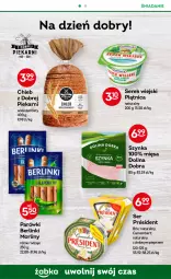 Gazetka promocyjna Żabka - Gazetka - ważna od 24.01 do 24.01.2023 - strona 28 - produkty: Serek wiejski, Ser, Piątnica, Brie, Président, Parówki, Szynka, Serek, Pieprz, Camembert, Morliny, Chleb, Berlinki