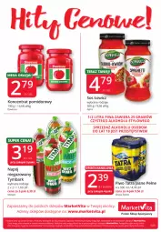Gazetka promocyjna Market Vita - Gazetka promocyjna – Marketvita - Gazetka - ważna od 22.10 do 22.10.2022 - strona 8 - produkty: Piwo, Koncentrat pomidorowy, Dawtona, Sos, Tatra, Tymbark, Napój niegazowany, Napój