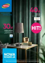 Gazetka promocyjna Pepco - Nowa kolekcja - Gazetka - ważna od 05.10 do 05.10.2022 - strona 1 - produkty: Koc, Zasłona, Lampa, Lampa stołowa