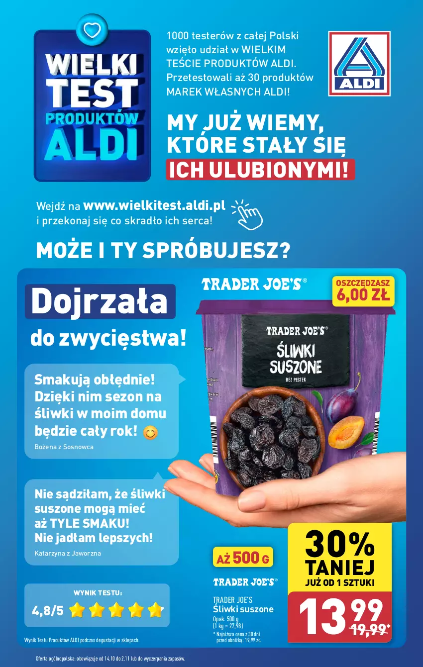 Gazetka promocyjna Aldi - Pełna oferta - ważna 21.10 do 26.10.2024 - strona 10 - produkty: Ser, Sos