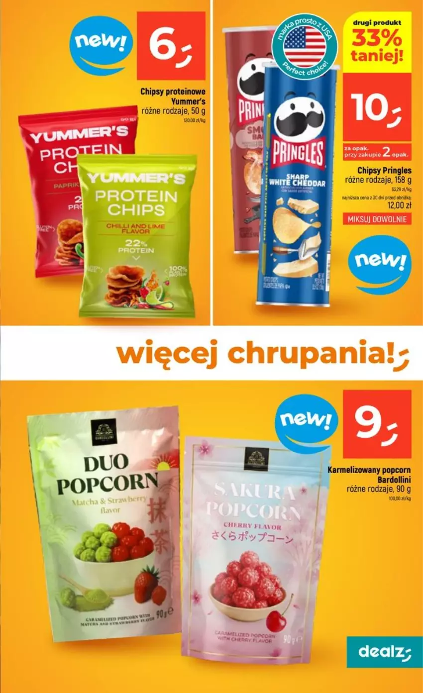 Gazetka promocyjna Dealz - NOWA GAZETKA - ważna 30.07 do 05.08.2026 - strona 15 - produkty: Chipsy, Popcorn, Pringles