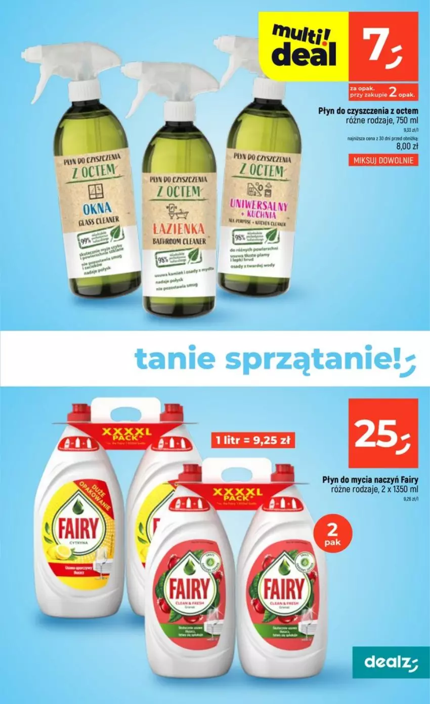 Gazetka promocyjna Dealz - NOWA GAZETKA - ważna 30.07 do 05.08.2026 - strona 19 - produkty: Do mycia naczyń, Fa, Fairy, Płyn do mycia, Płyn do mycia naczyń