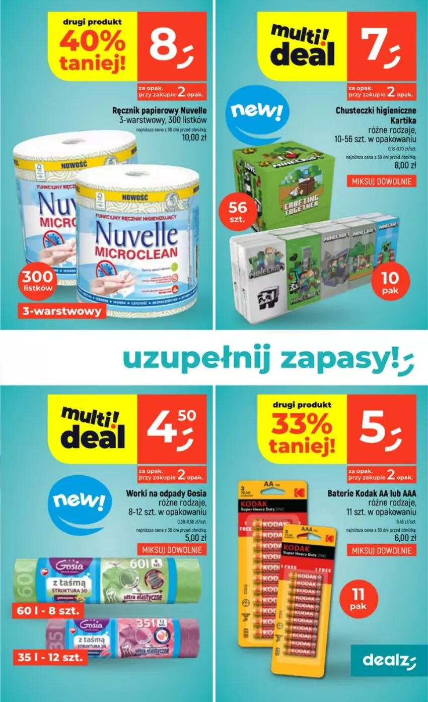 Gazetka promocyjna Dealz - NOWA GAZETKA - ważna 30.07 do 05.08.2026 - strona 21 - produkty: Chusteczki, Papier, Ręcznik, Róża