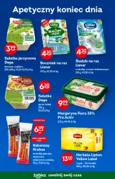 Gazetka promocyjna Żabka - Gazetka - ważna od 25.10 do 25.10.2022 - strona 41 - produkty: Sałatka, Krakus, Sos, Dega, Sałat, Margaryna, Lipton, Kabanos, Flora, Herbata, Kebab, Gyros, Boczniak, Lisner