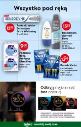 Gazetka promocyjna Żabka - Gazetka - ważna od 25.10 do 25.10.2022 - strona 42 - produkty: Gin, Bell, Dezodorant, Pasta do zębów, Perfecta, Varta, Dove, Podpaski, Bella, Sensodyne