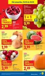Gazetka promocyjna Lidl - GAZETKA - Gazetka - ważna od 18.10 do 18.10.2025 - strona 23 - produkty: Cebula, Gra, Winogrona, Arbuz, Wino