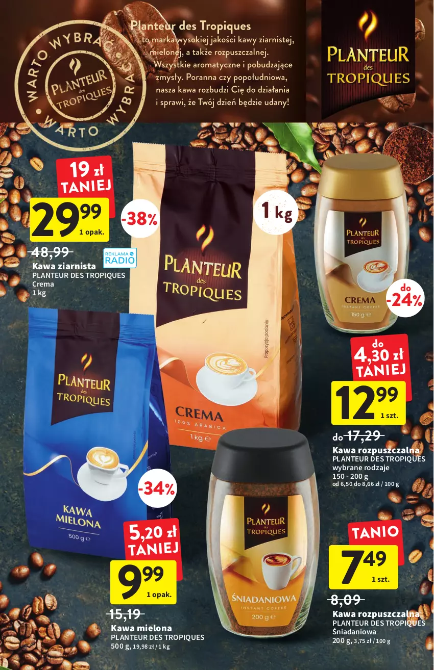 Gazetka promocyjna Intermarche - ważna 28.07 do 03.08.2022 - strona 24 - produkty: Danio, Kawa, Kawa mielona, Kawa rozpuszczalna, Kawa ziarnista