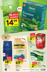 Gazetka promocyjna Intermarche - Gazetka - ważna od 03.08 do 03.08.2022 - strona 25 - produkty: Tchibo, Gin, Kawa ziarnista, Kawa mielona, Kawa, Dilmah, Vitax, Jacobs, Herbata, Herbapol