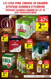 Gazetka promocyjna Intermarche - Gazetka - ważna od 03.08 do 03.08.2022 - strona 29 - produkty: Piwa, Piwo, Gra, Namysłów, Kasztelan, Warka, Kozel