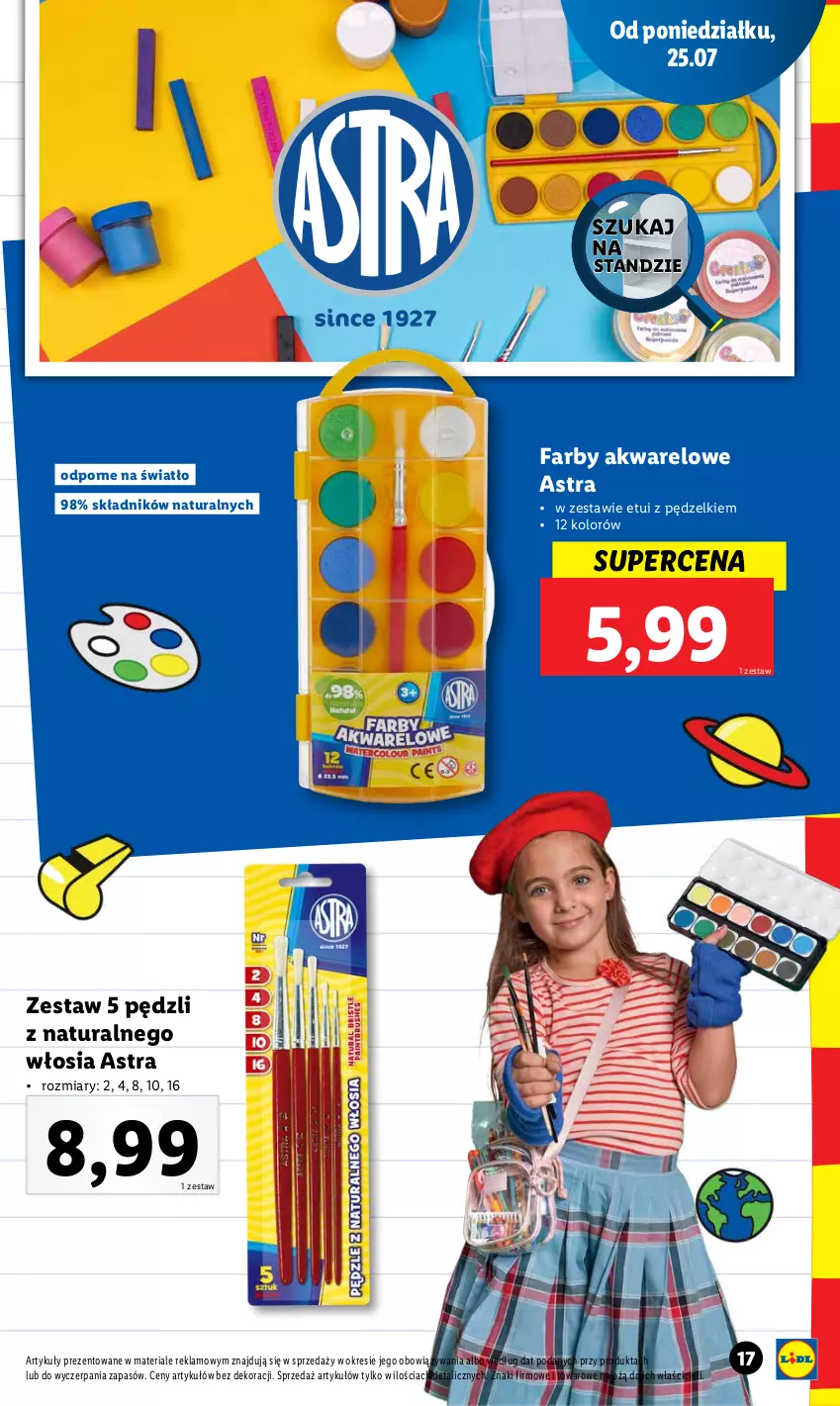 Gazetka promocyjna Lidl - KATALOG POWRÓT DO SZKOŁY - ważna 25.07 do 27.08.2022 - strona 17 - produkty: Fa, Por