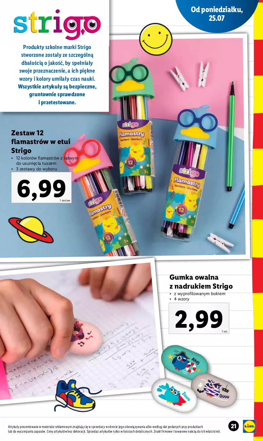 Gazetka promocyjna Lidl - KATALOG POWRÓT DO SZKOŁY - ważna 25.07 do 27.08.2022 - strona 21 - produkty: Grunt, Piec, Tusz