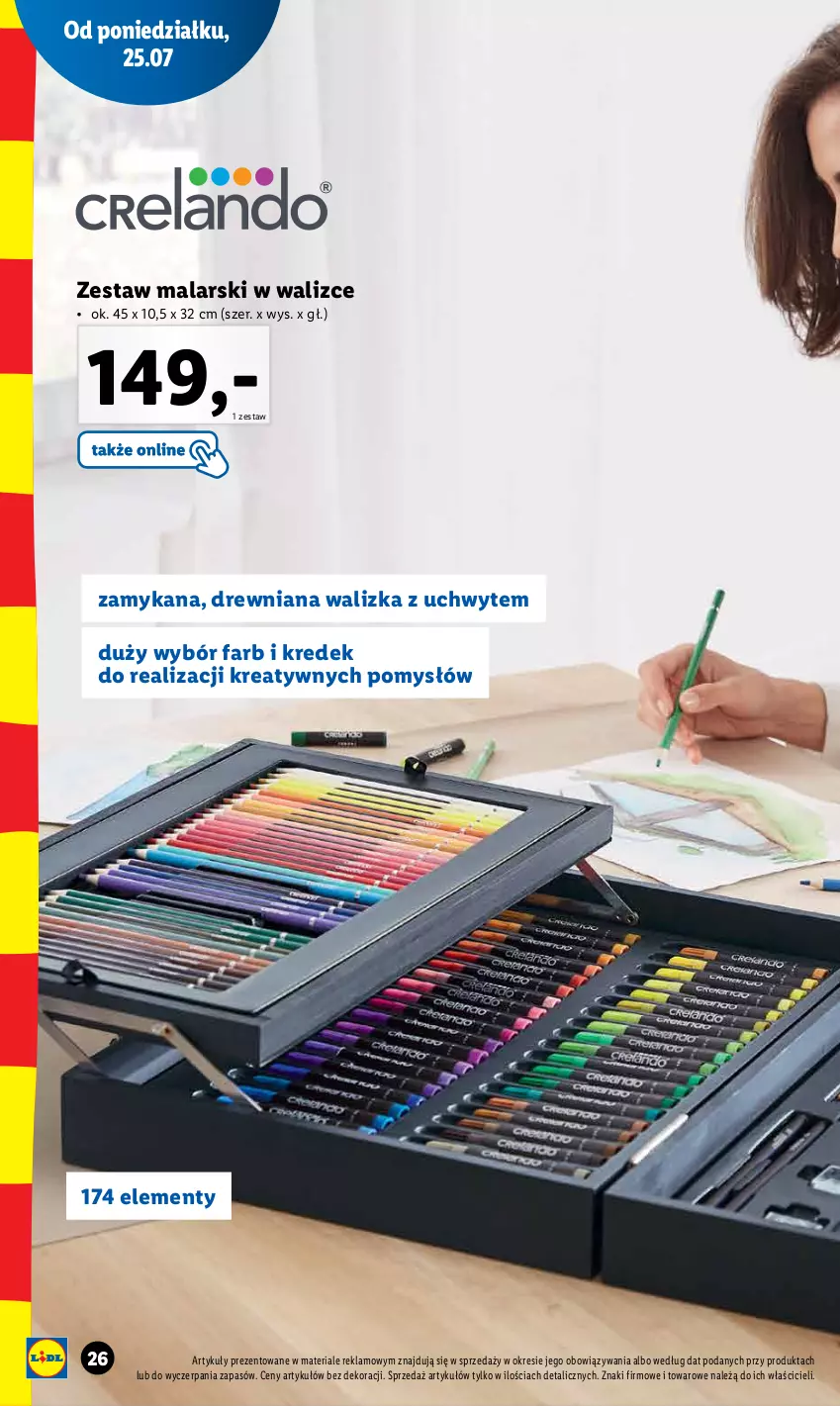 Gazetka promocyjna Lidl - KATALOG POWRÓT DO SZKOŁY - ważna 25.07 do 27.08.2022 - strona 26 - produkty: Fa, Walizka