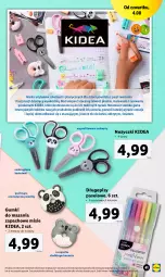 Gazetka promocyjna Lidl - KATALOG POWRÓT DO SZKOŁY - Gazetka - ważna od 27.08 do 27.08.2022 - strona 41 - produkty: Noż, Nożyczki, Długopis, Uchwyty, Dzieci, Fa