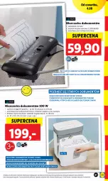 Gazetka promocyjna Lidl - KATALOG POWRÓT DO SZKOŁY - Gazetka - ważna od 27.08 do 27.08.2022 - strona 61 - produkty: Piec, Top, Papier, Kosz, Niszczarka, Fa
