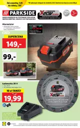 Gazetka promocyjna Lidl - GAZETKA - Gazetka - ważna od 08.05 do 08.05.2022 - strona 28 - produkty: Piec, Parkside, Top, Ser, Warka, Akumulator