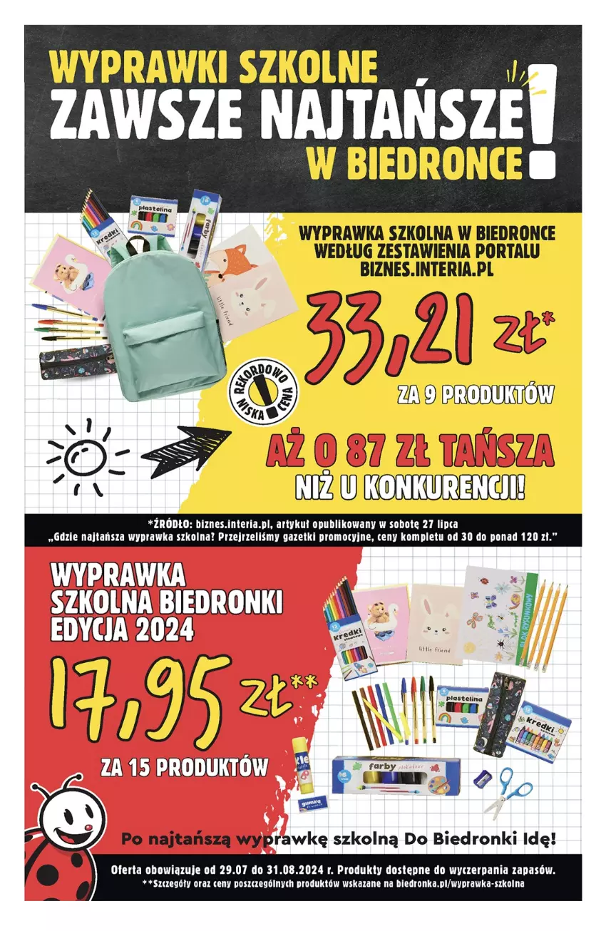 Gazetka promocyjna Biedronka - Od poniedzialku - ważna 12.08 do 17.08.2024 - strona 18 - produkty: Mop, Por, Portal