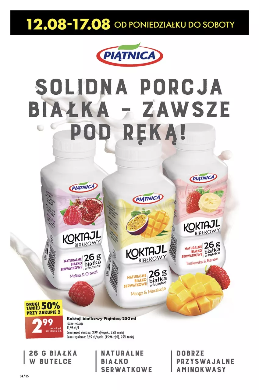 Gazetka promocyjna Biedronka - Od poniedzialku - ważna 12.08 do 17.08.2024 - strona 38 - produkty: Gra, LG, Piątnica, Por, Ser