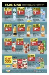 Gazetka promocyjna Biedronka - Od poniedzialku - Gazetka - ważna od 17.08 do 17.08.2024 - strona 54 - produkty: Sok pomarańczowy, Sok, Por, Kaktus, Napoje, Dell, LANA, Sok pomidorowy, Cappy, Woda mineralna, Woda, Mango, Napój, Cisowianka, Nektar, Fa