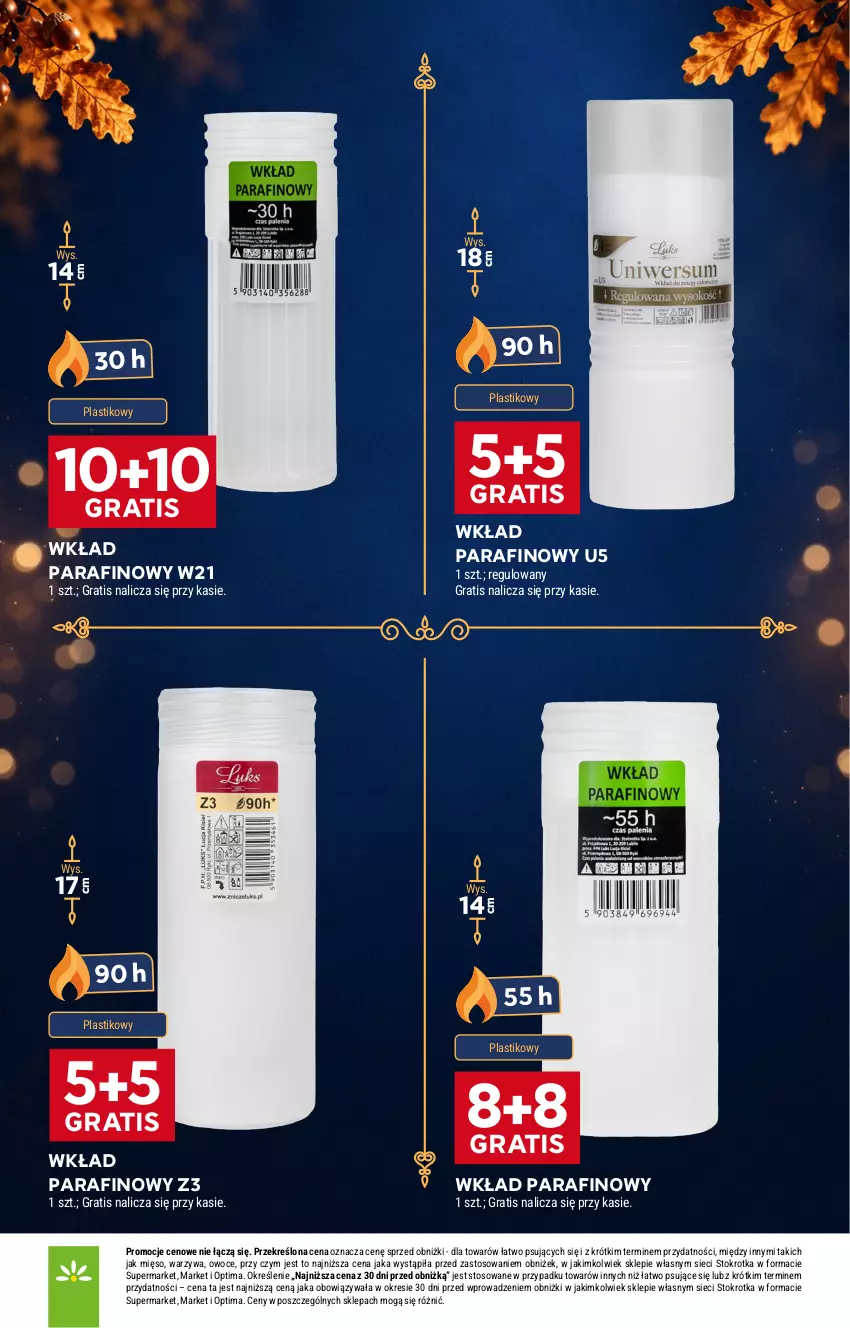 Gazetka promocyjna Stokrotka - Katalog Znicze - ważna 29.10 do 04.11.2026 - strona 10 - produkty: Gra, Mięso, Optima, Owoce, Warzywa