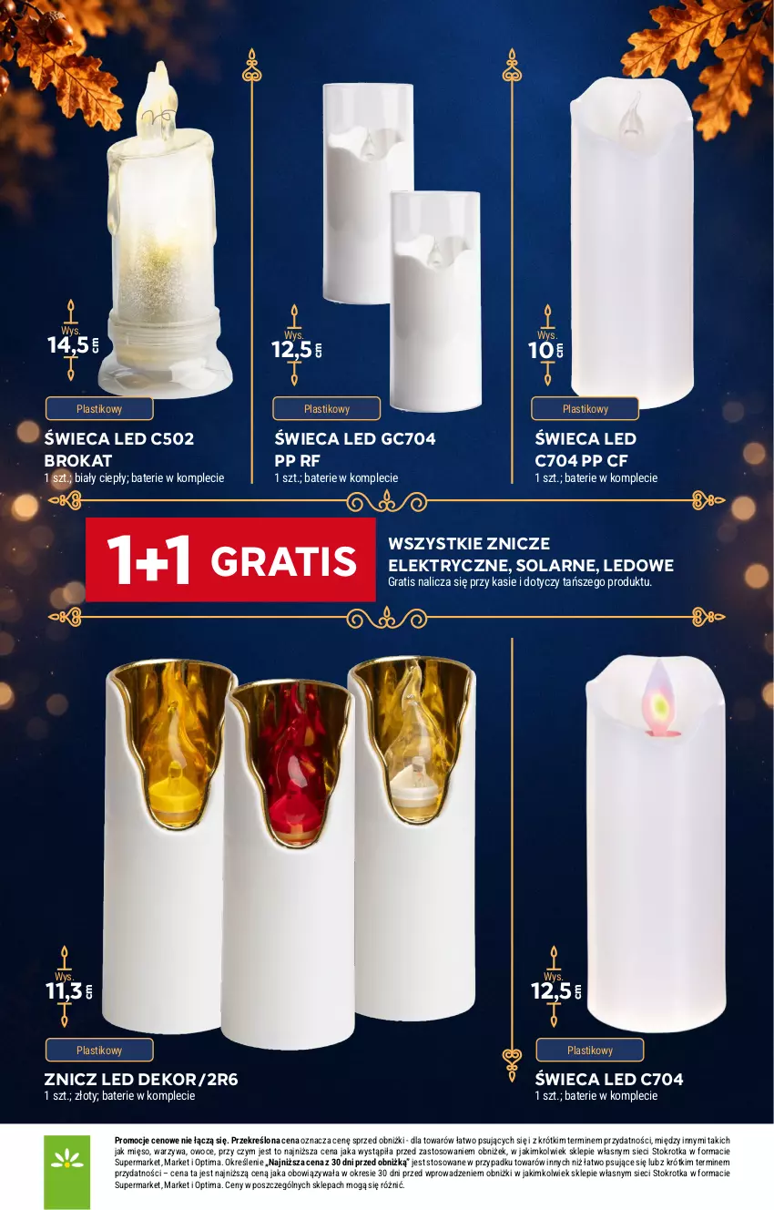 Gazetka promocyjna Stokrotka - Katalog Znicze - ważna 29.10 do 04.11.2026 - strona 8 - produkty: Gra, Mięso, Optima, Owoce, Warzywa, Znicz