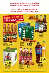 Gazetka promocyjna ABC - Gazetka - ważna od 20.02 do 20.02.2024 - strona 4 - produkty: Piwo, 7up, Mirinda, Warka, Pepsi, Napój