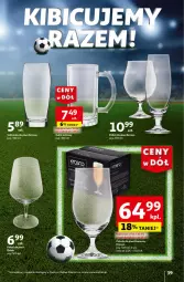 Gazetka promocyjna Auchan - Gazetka CENY W DÓŁ Hipermarket Auchan - Gazetka - ważna od 26.06 do 26.06.2024 - strona 43 - produkty: Piwa, Szklanka