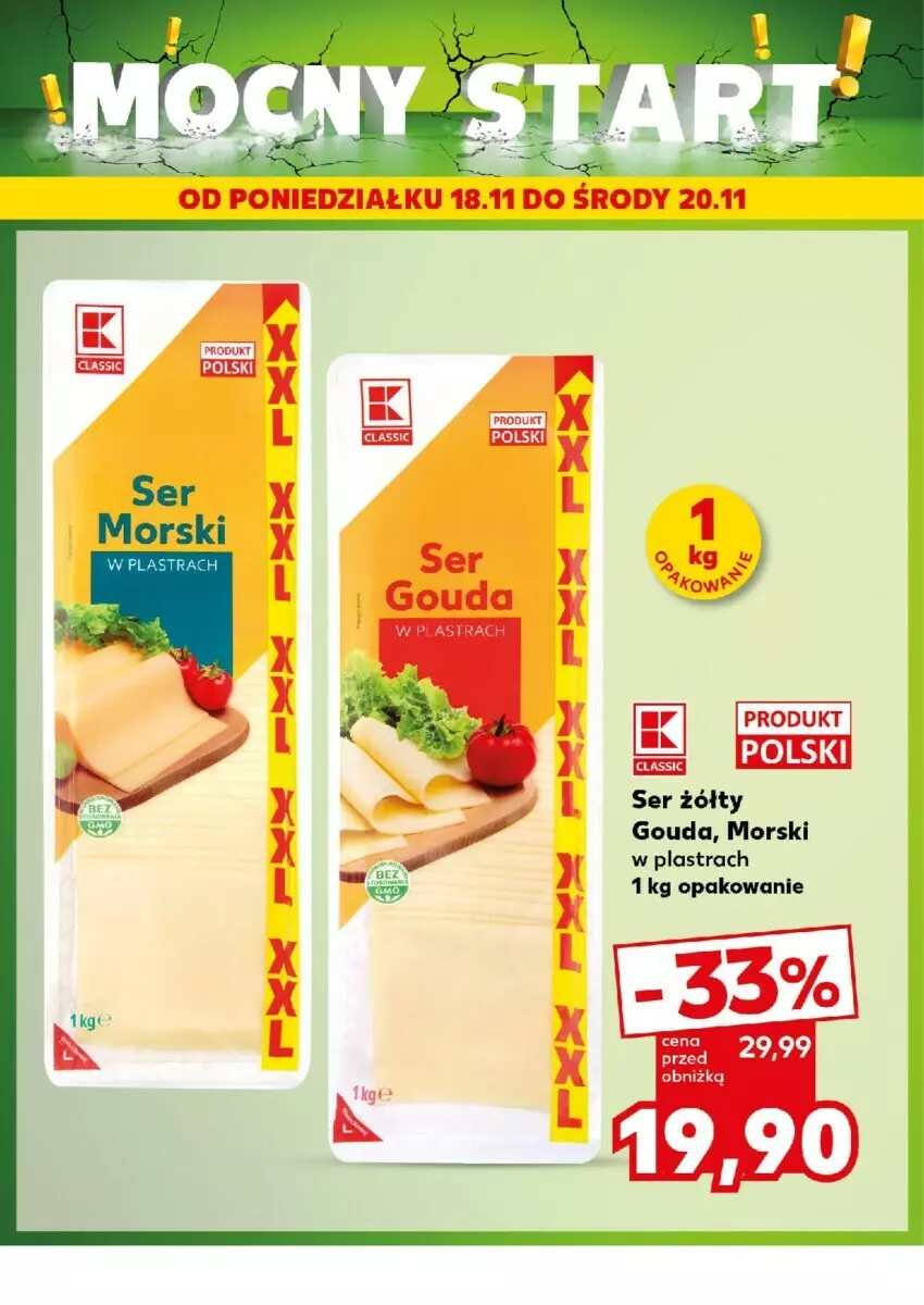 Gazetka promocyjna Kaufland - ważna 18.11 do 20.11.2024 - strona 12 - produkty: Gouda, Ser