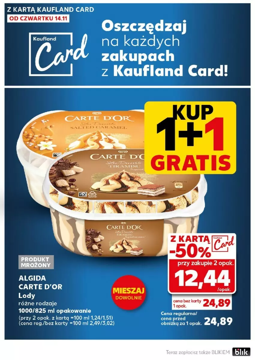 Gazetka promocyjna Kaufland - ważna 18.11 do 20.11.2024 - strona 2 - produkty: Algida, Carte d'Or, LG, Lody