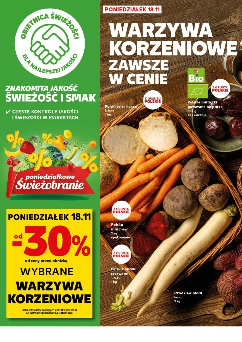 Gazetka promocyjna Kaufland - ważna 18.11 do 20.11.2024 - strona 25 - produkty: Buraki, Seler korzeń, Warzywa