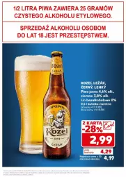 Gazetka promocyjna Kaufland - Gazetka - ważna od 20.11 do 20.11.2024 - strona 3 - produkty: Piwo, Piwo jasne, Kozel
