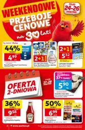 Gazetka promocyjna Auchan - 30 Lat Supermarket - Gazetka - ważna od 28.04 do 28.04.2026 - strona 2 - produkty: Kurczak, Ketchup, Ser, Gra, Papier, Schogetten, Ręcznik, Czekolada, Hochland, Feta, Grill, Heinz, Fa