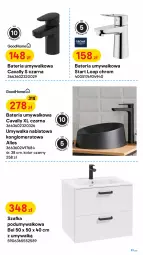 Gazetka promocyjna Castorama - Gazetka Castorama - Gazetka - ważna od 07.11 do 07.11.2021 - strona 23 - produkty: Bateria umywalkowa, Szafka pod umywalkę, Szafka, Bateria, Umywalka