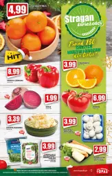 Gazetka promocyjna Topaz - Gazetka - Gazetka - ważna od 24.12 do 24.12.2021 - strona 5 - produkty: Top, Papryka czerwona, Papryka, Rukola, Sałat