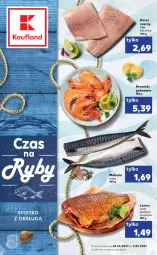 Gazetka promocyjna Kaufland - RYBY - Gazetka - ważna od 05.05 do 05.05.2021 - strona 1 - produkty: Tusz, Krewetki, Dorsz