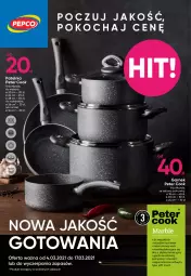 Gazetka promocyjna Pepco - Nowa jakość gotowania - Gazetka - ważna od 17.03 do 17.03.2021 - strona 1 - produkty: Garnek, Uchwyty, Patelnia, Rondel
