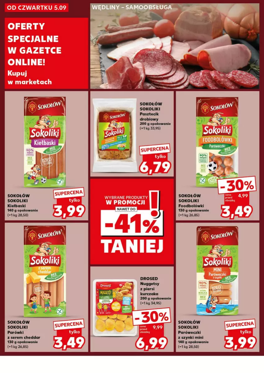 Gazetka promocyjna Kaufland - ważna 16.09 do 18.09.2024 - strona 15 - produkty: Kurczak, Sok, Sokołów