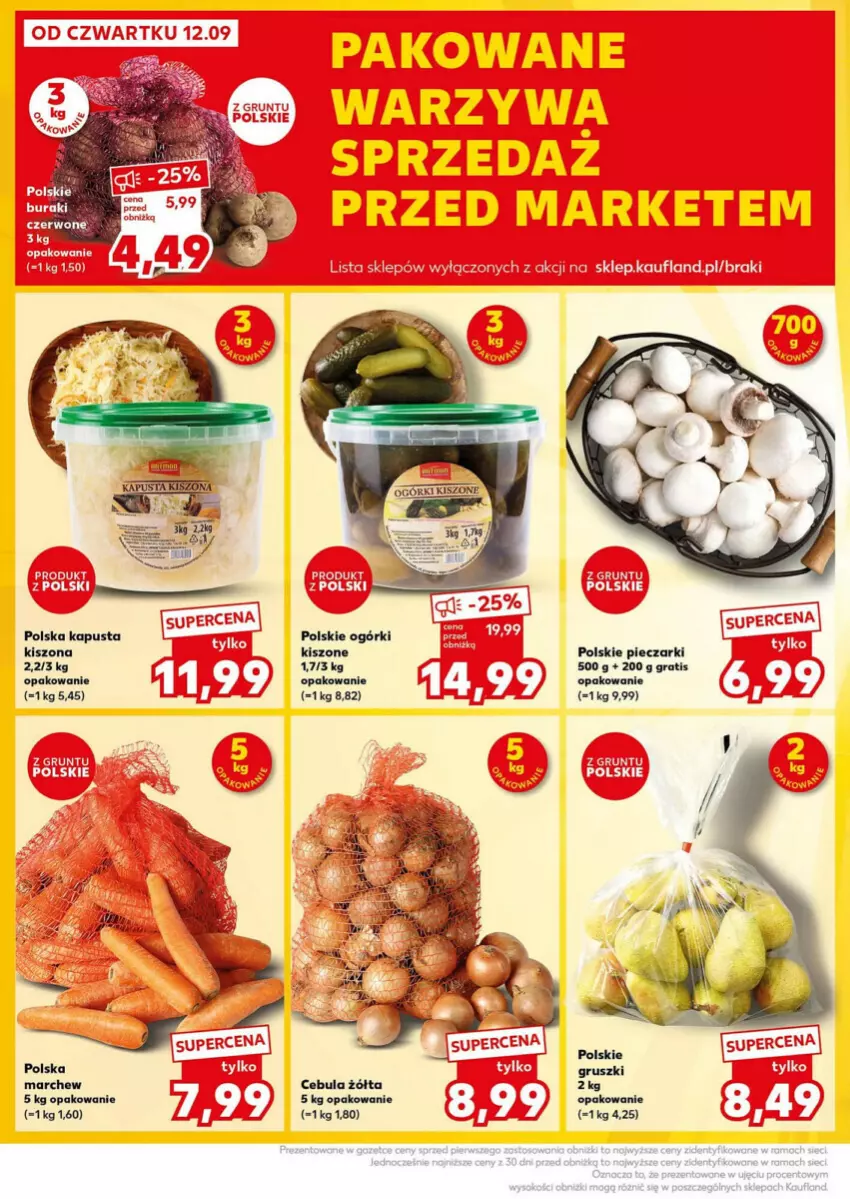 Gazetka promocyjna Kaufland - ważna 16.09 do 18.09.2024 - strona 2 - produkty: Cebula, Fa, Piec