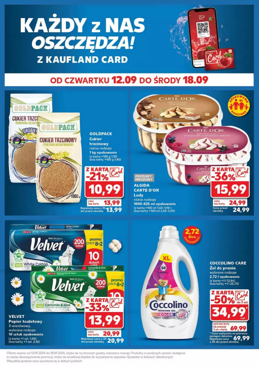 Gazetka promocyjna Kaufland - ważna 16.09 do 18.09.2024 - strona 27 - produkty: Coccolino, Papier, Papier toaletowy