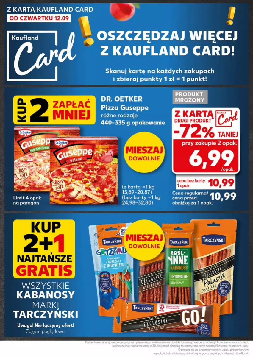 Gazetka promocyjna Kaufland - ważna 16.09 do 18.09.2024 - strona 29 - produkty: Dr. Oetker, Gra, Kabanos, Pizza, Waga