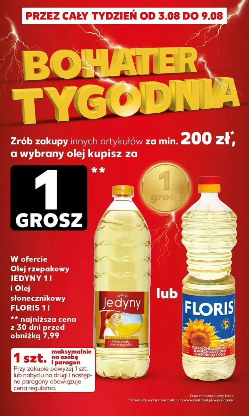 Gazetka promocyjna Kaufland - ważna 07.08 do 09.08.2023 - strona 12 - produkty: Olej, Olej rzepakowy