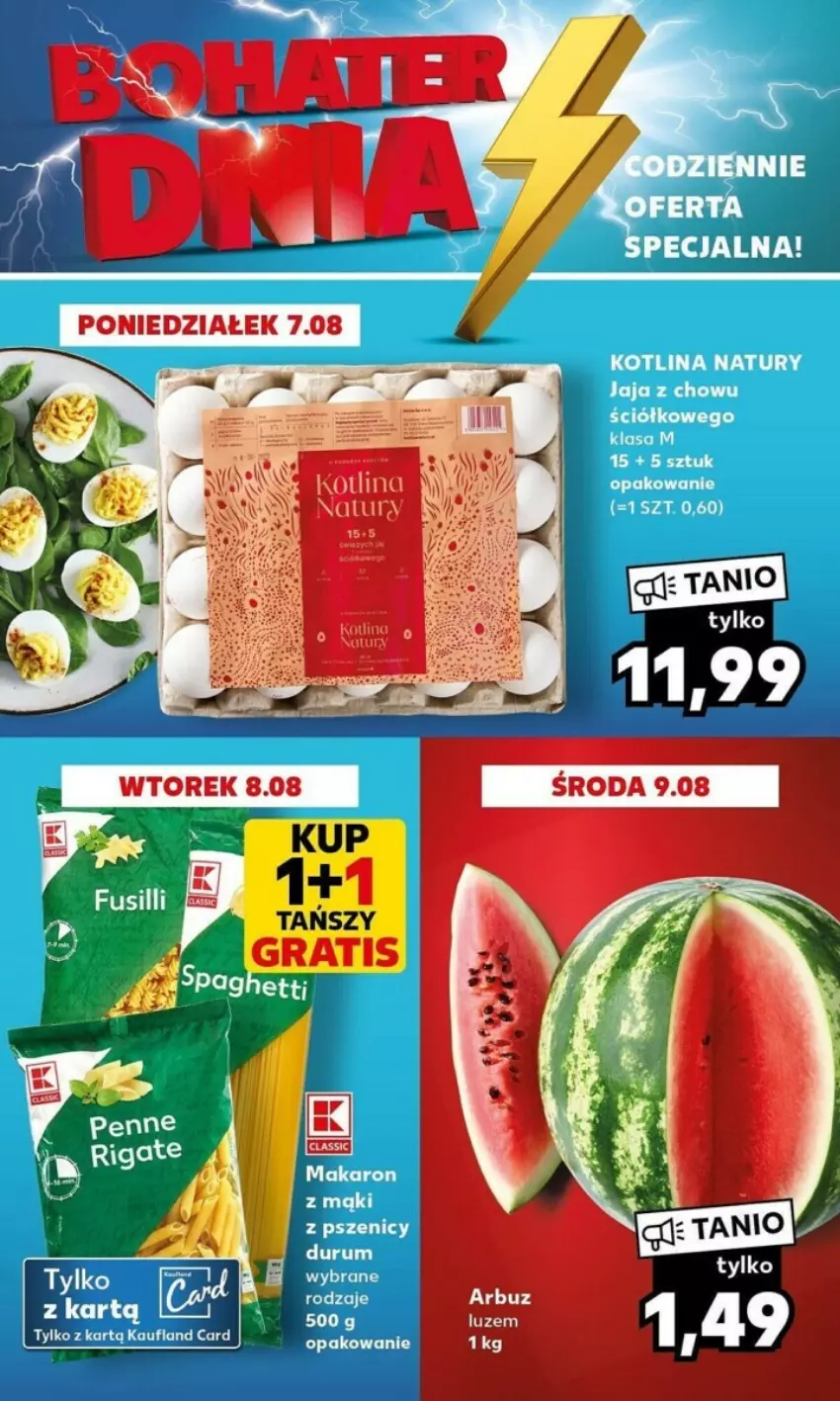 Gazetka promocyjna Kaufland - ważna 07.08 do 09.08.2023 - strona 14 - produkty: Kotlin, Makaron, Rum