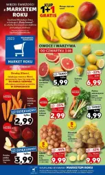 Gazetka promocyjna Kaufland - Gazetka - ważna od 09.08 do 09.08.2023 - strona 19 - produkty: Cebula, Warzywa, Zupa, Ziemniaki, Roleta, Owoce, Mango